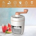 thumbnail image 1 of Shaved Ice Machine - Hand Crank Slushie Maker Machine with Free Ice Cube Tray Portable Snow Cone Machine with Stainless Steel Blades compatible Ice Cream / S_Perfect Gift, 1 of 4