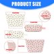 thumbnail image 3 of 2Pcs Aesthetic Cosmetic Bag,Travel Makeup Bag Set,Corduroy Make Up Purse with Zipper Pencil Pouch,Small Makeup Pouch Pink, 3 of 4