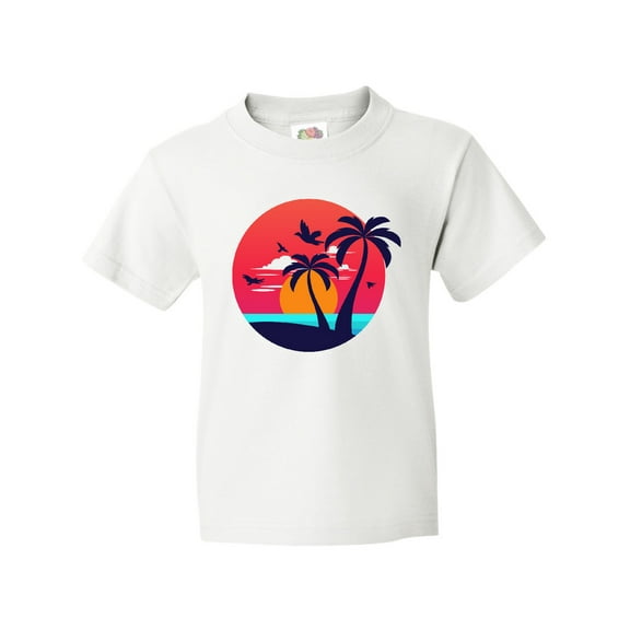 Inktastic Beach Sunset Youth T-Shirt