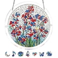 thumbnail image 2 of Guodhu 7.4 Inch Acrylic Puzzle Sun Catcher Window Hanging Suncatcher Rainbow Maker for Garden Independence Day Theme Mixed Material(D), 2 of 9