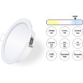 thumbnail image 3 of Juego de 2 luces empotrables LED conectadas WiFi 9W 760LM Compatible con Alexa/Google Home Bombilla multicolor regulable inteligente Blanco cálido/frío 2700-6500K esquí esquí Gafas de esquí, 3 of 5