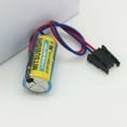 thumbnail image 5 of 4PCS A6BAT MRBAT ER17330V PLC Battery Size 2/3A 3.6V Li-ion Battery for  CNC System, 5 of 6
