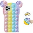 thumbnail image 1 of Étui de Téléphone Jouet Fidget, Étui Sensoriel à Bulles Push Pop Fidget pour iPhone 12Pro, 1 of 4
