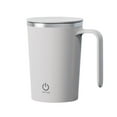 thumbnail image 4 of Tuvgenk 10.6oz Self Stirring Coffee Mug White Bpa-Free Plastic Coffee Mug Usb-Rechargeable Microwave-Safe for Dad and Him – Great for Office or Home, 4 of 4