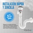 thumbnail image 4 of Cespol para Lavabo de baño con Trampa de Olores, 4 of 5
