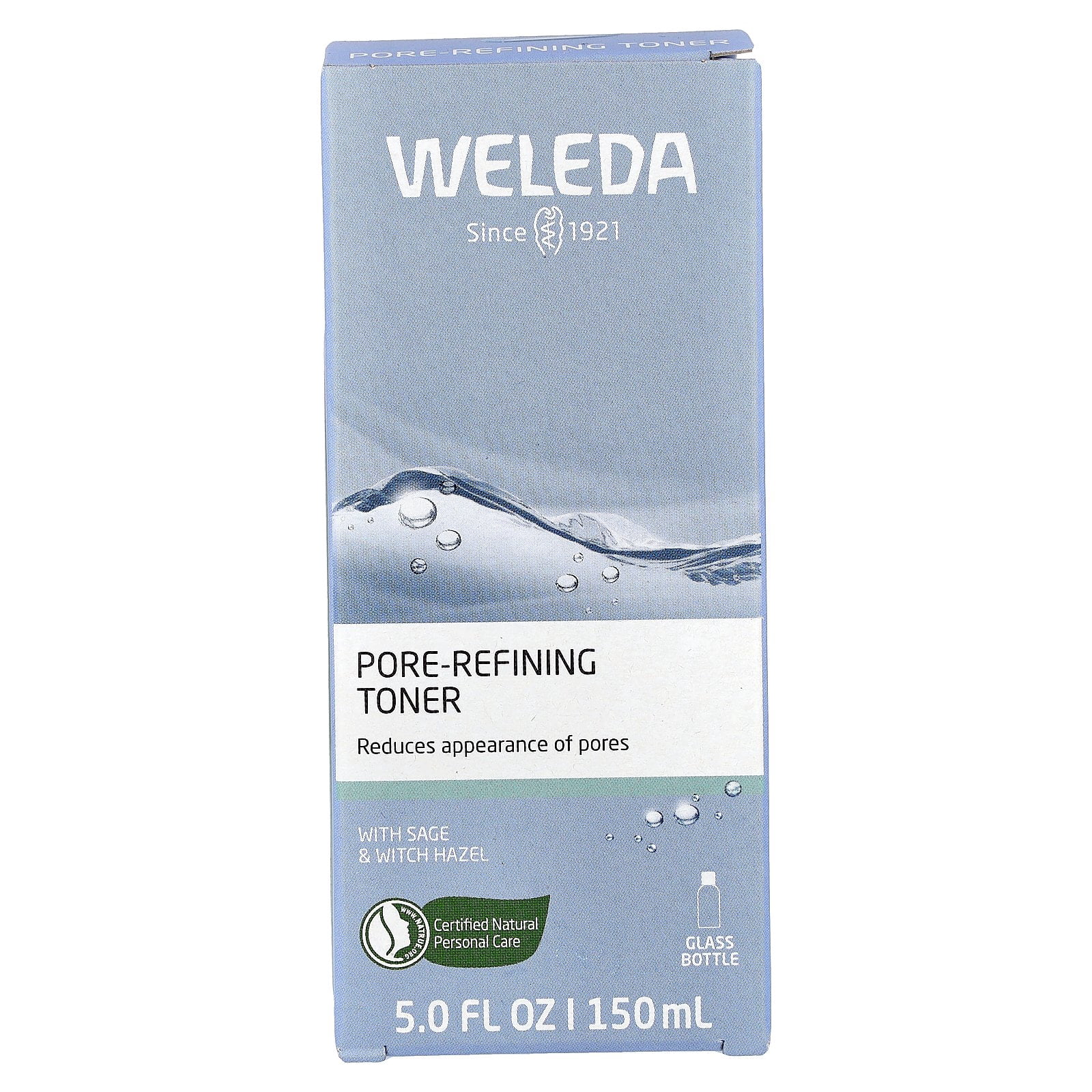 Weleda Pore Refining Toner With Sage & Witch Hazel, 5 fl oz (150 ml)