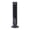 Black, variant on LED Bladeless Tower Fan, Mini Portable Air Cooler Fan with Quiet Operation, Space-Saving Slim Tower Design for Home, Office, Bedroom, Dorm and Desktop Personal Cooling