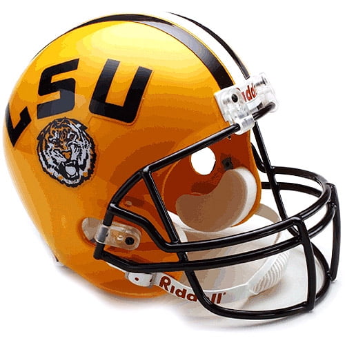 NCAA LSU Tigers Deluxe Replica Football Helmet 