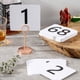 thumbnail image 3 of 50 Números de Mesa del 1 Al 50, Números de Mesa de 3,7 X 4 Pulgadas, Tarjetas de Números de Mesa de Doble Cara - para Restaurante de Recepción de Bodas, 3 of 5