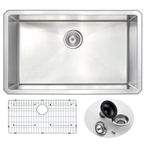 ANZZI Vanguard 30" Undermount Single Bowl Kitchen Sink