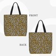 thumbnail image 2 of Balery Leopard Bolsa de Mano para Mujeres con Cremallera, Bolsa de Gimnasio con Compartimentos, Bolsa para Laptop, Bolsa para Trabajo, 2 of 7