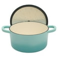 thumbnail image 2 of Crock Pot Artisan 3-Quart Dutch Oven - Aqua Blue, 2 of 10