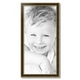 thumbnail image 2 of ArtToFrames 15" x 31" Black Panel With Gold Lip Picture Frame, 15x31 inch Multi Wood Poster Frame (WOM-5092),  Pack, 2 of 7