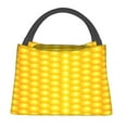 Fresh Ripe Corn Cobs Pattern, Portable Lunch Bag Lunch Box Meal Bag