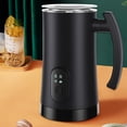 thumbnail image 4 of Espumador de leche 4 en 1, control de temperatura, vaporizador de leche de 350 ml/11,8 oz (negro EE. UU.), 4 of 7