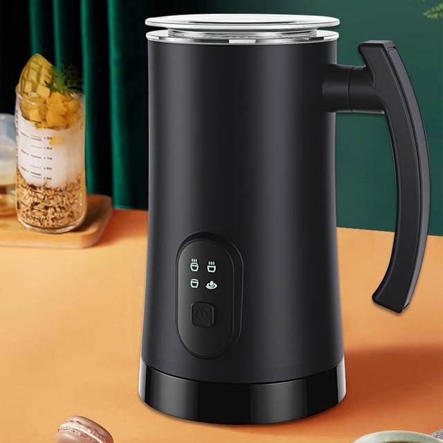 Vaporizador de leche 4 en 1 con apagado automático de 118 oz/350 ml con control de temperatura del mango de vertido Hugtrwg Para estrenar