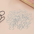 thumbnail image 4 of CRILSTYLEO 50Ud Metálicos Pequeños En Forma S Para Colgar Joyas Y Adornos, 4 of 6
