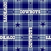 NFL Dallas Cowboys 58" 100% Polyester Fleece Sports Logo Fabric By the Yard, Blue