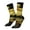 2 Black-2, variant on Yellow White-Lipped Pit Viper Print Adult Socks for Men & Women,Calf Socks, Ankle Socks,Boots Socks,Breathable Casual Sock,Unisex Crew Socks