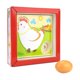 thumbnail image 1 of Pollo Gallina Rompecabezas Huevos Proceso Rompecabezas Juguetes Educativos De Aprendizaje Temprano Noticed FN002942-00, 1 of 6