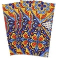 thumbnail image 2 of Dreamtimes Mexican Talavera Ceramic Tile Pattern Kitchen Towels Set of 1,Super Soft and Strong Absorption Dish Towels,Multifunctional Table Towels,Tea Towels, Decorative Towels 28x18in, 2 of 7