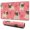Pug and Love, variant on Long Mouse Pads for Desk,Pug and Footprints Desk Mats on Top Of Desks, Desk Mouse Pad Extra Large with 3mm Non-Slip Base and Stitched Edge for Gaming,Office,Work,Home 31.5"x11.8"