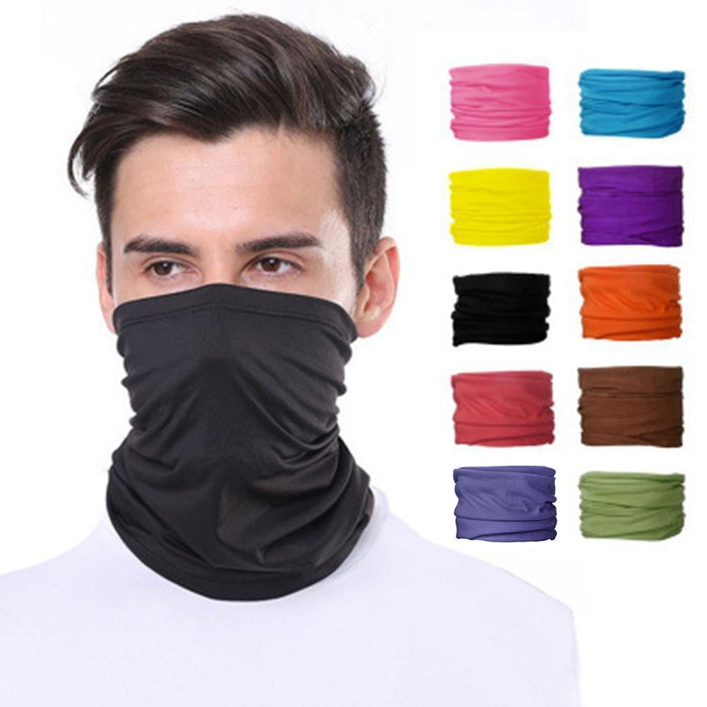 Lot De 4 Bandanas Multifonctionnels Qhui - Cache-Cou, Écharpe, Cagoule - Protection UV Sport