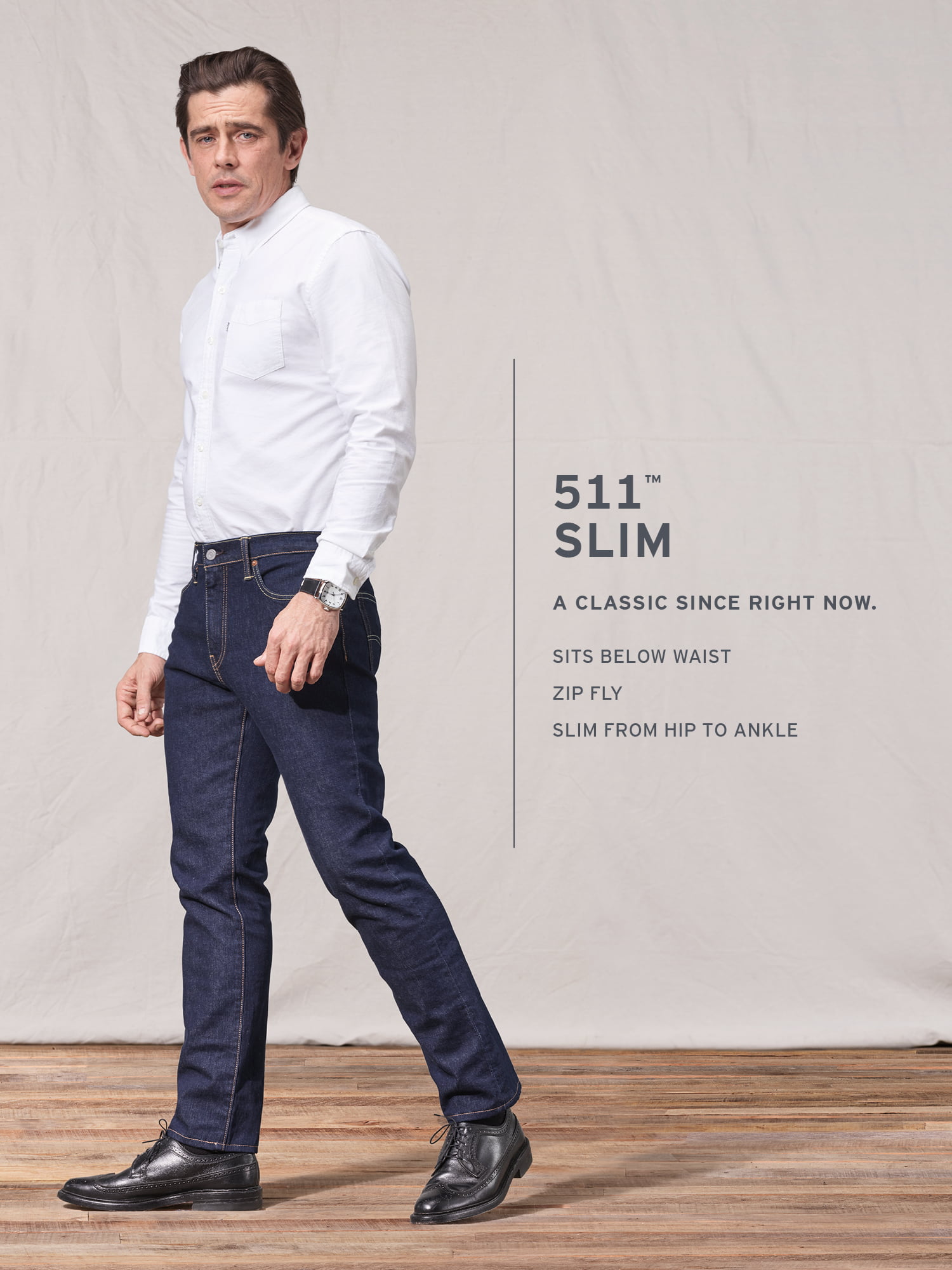 vejledning Planlagt Destruktiv Levi's Men's 511 Slim Fit Jeans - Walmart.com