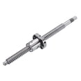 thumbnail image 1 of Uxcell BallScrew SFU1605 (Dia 16mm, 5mm, Length 280mm) with Ball Screw Nut Standard End Machining for BK/BF12 CNC Machine Parts, 1 of 6