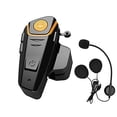 thumbnail image 1 of Auriculares Intercomunicador Inalámbrico Yideng BT-S2 para Casco de Motocicleta Soporta Radio FM GPS Manos Libres, 1 of 3