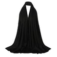 thumbnail image 2 of Bufandas Hijab Maxi Premium Clásicas para Mujer, Bufandas Largas Y Suaves para Negro Zulema bufandas de hijab para mujeres musulmanas, 2 of 8