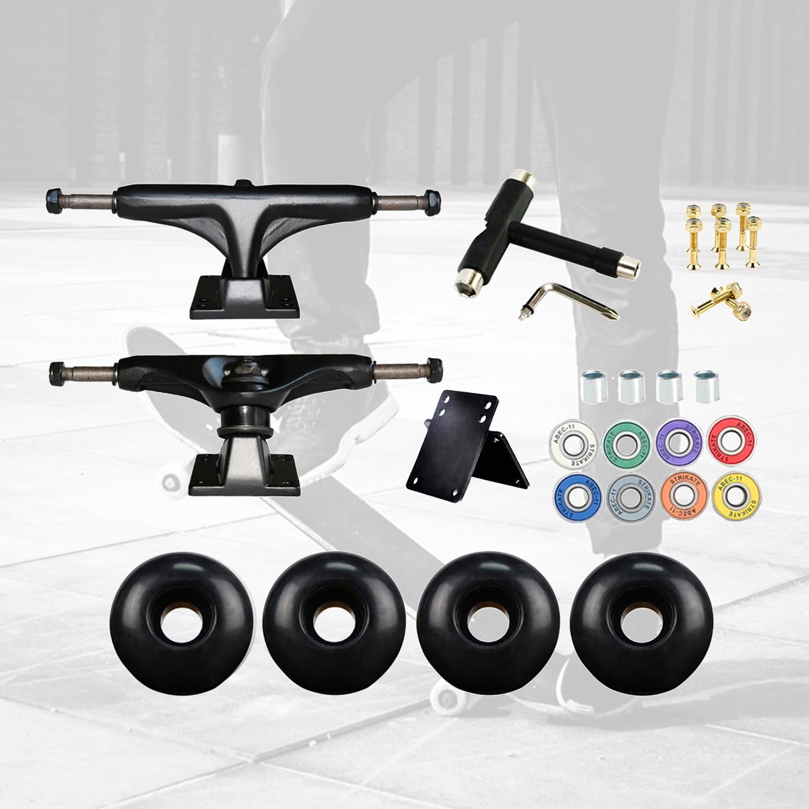 Deluxe Skateboard Trucks set Replacement Longboard Skate Board Wheel