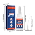 thumbnail image 3 of Antqov Glass Repair Adhesive Glass Ceramic Bonding Repair Multifunctional Acrylic Adhesive 30ml, Home Accessories, 3 of 9