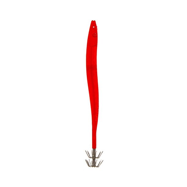 Hugtrwg Señuelos Natación Biónicos Plástico Cebo Luminoso Afilado para Artes Pesca (trompeta Roja)