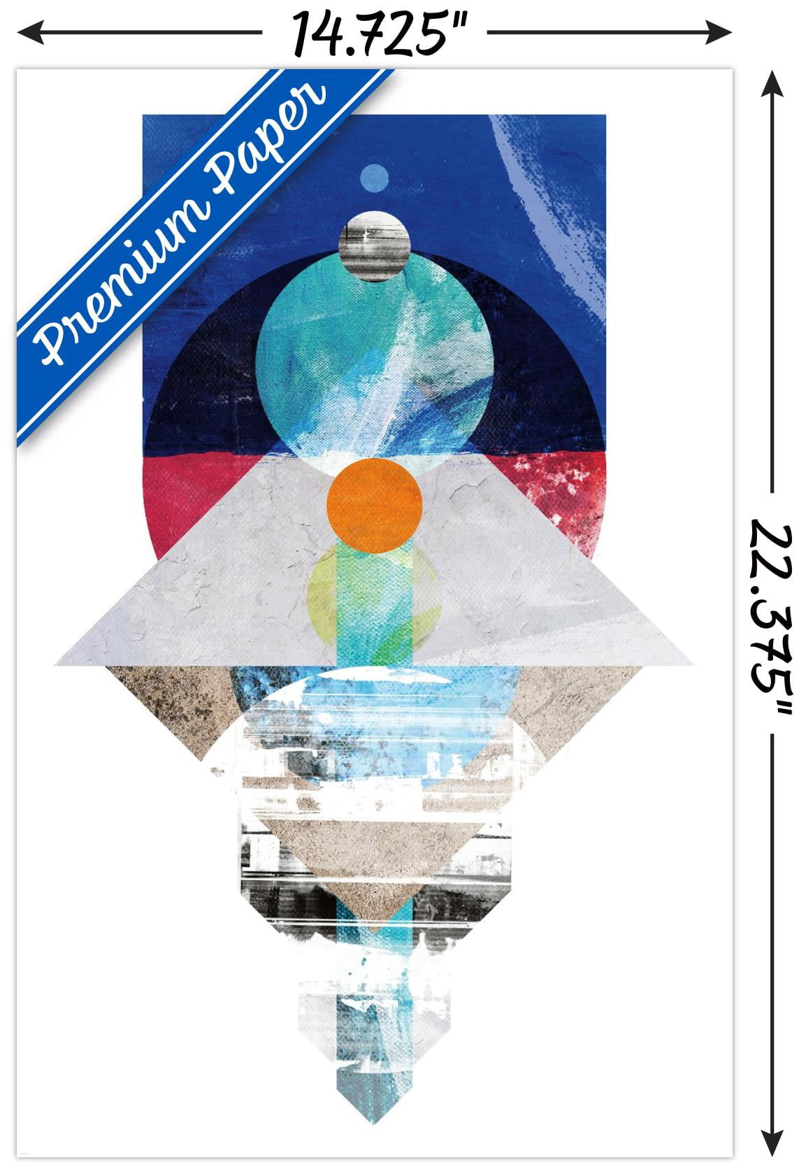 Urban - Shapes Wall Poster, 14.725" x 22.375"