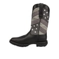thumbnail image 3 of Durango Faded Black Flag Western Boot, 3 of 7