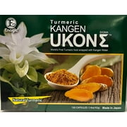 Kangen Ukon Turmeric by ENAGIC 100% Organic Multivitamins Vegeterian Capsules