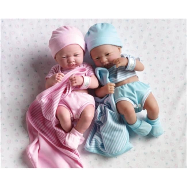 la newborn twins