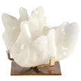 thumbnail image 2 of Renwil Modern Glamour Broomfield Small Geode Sculpture in White, 2 of 2