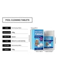 thumbnail image 3 of Pool Cleaning Tablets, 3 inch Chlorine Tablets for Pool, 3.53 Oz Swimming Pool Chlorine, Slow Release Formula and Maintains Long Effect , for Swimming Pools and Spas, YDYB, 3 of 9