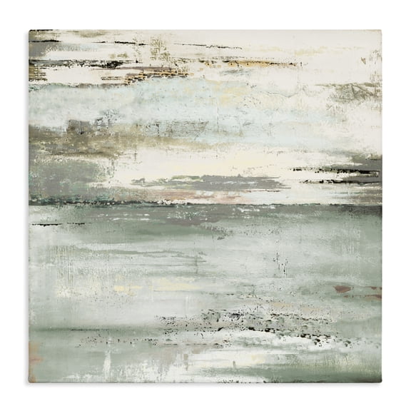 Stupell Industries Transitional The Seafoam Ones Abstract Canvas Art, 17 x 17, by Patricia Pinto