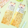 thumbnail image 4 of Expressive Animal Shaped Sticker Set Plastic Texture for Creative Journaling Colorful Premium PET Crafting Essential Multicolor, 4 of 4