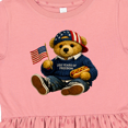thumbnail image 4 of Inktastic Patriotic Teddy Bear 250 Years Celebration Girls Toddler Dress, 4 of 5