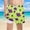 Mint Green, variant on RTKFRFLM Boys Graphic Swim Trunks Crocodile and Pineapple Print Beach Shorts Light Green 14T/160