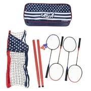 Escalade Sports 35-7450-3 Triumph Patriotic Portable Badminton Set