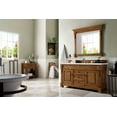 thumbnail image 6 of James Martin Vanities Brookfield 60" Single Vanity, Country Oak w/ 3 CM Ethereal Noctis Quartz Top, 6 of 7