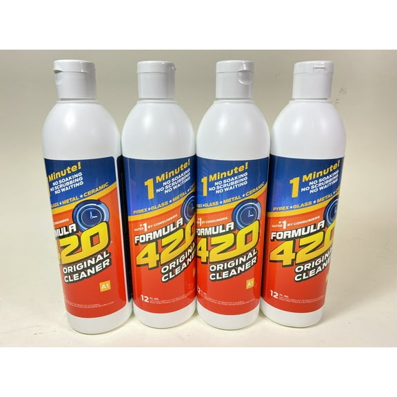 Formula 420 Glass Cleaner 12 Oz 1CT 4 Pack