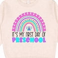 thumbnail image 3 of Inktastic Its My First Day of Preschool Toddler Sweatshirt, 3 of 4