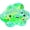 Green, variant on Kiedle Cloud Stress Ball - Nice Sensory Squishy Squeeze Cute Fidget Toy with Slow Rise Squish - 3" Cloud