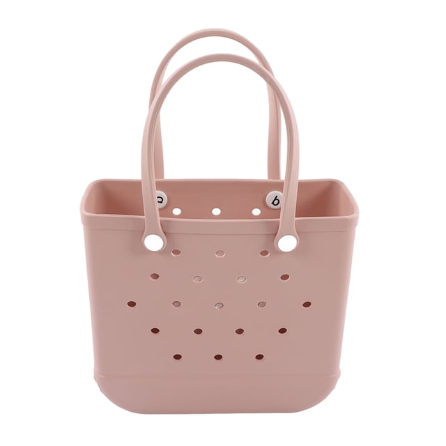 Bolsas de playa Bling Bling impermeables a prueba de arena Color rosa